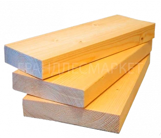 Доска сухая строганная 40х200х6000 (35х190х6000)